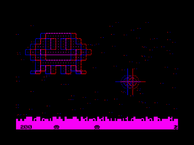 Screenshot: Anaglyph Aliens