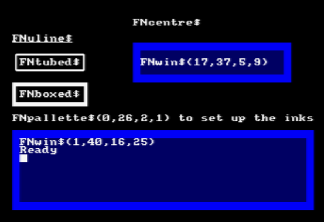 Screenshot of DEF Formatting