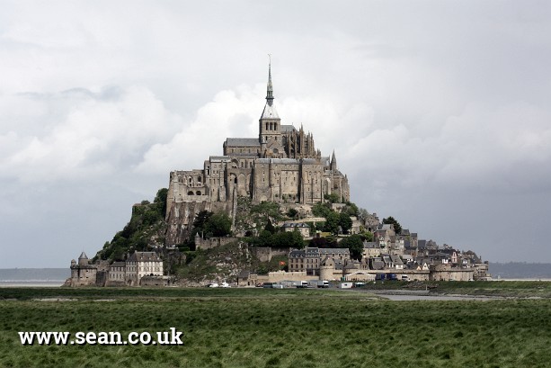Photo of Mont St Michel, France in France