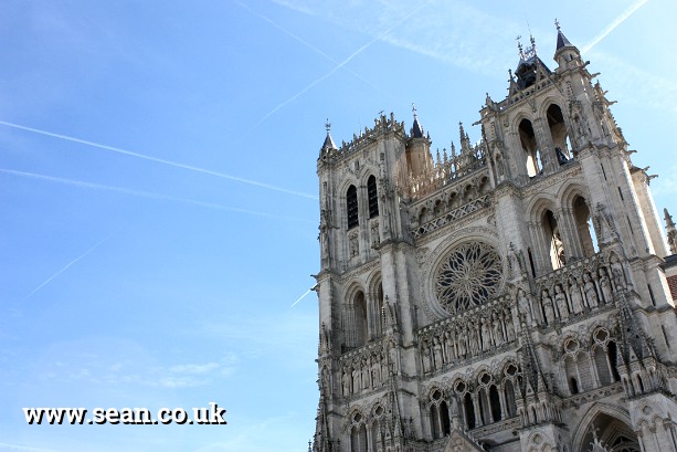 Photo of Amiens Cathedral in France