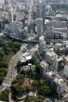 man-shaped streets in Tokyo